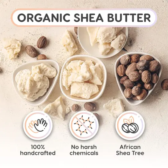 5LB - Shea Butter Soap Base Melt and Pour - SLS Free, No Palm Oil, Vegan & Cruelty Free - Organic Moisturizing Shea Butter Soap Base for Soap Making - Made from Natural Glycerin -(5 Pound) {4}