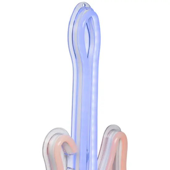 Northlight LED Guitar Neon Lighted Wall Art - 15.75" Blue {7}