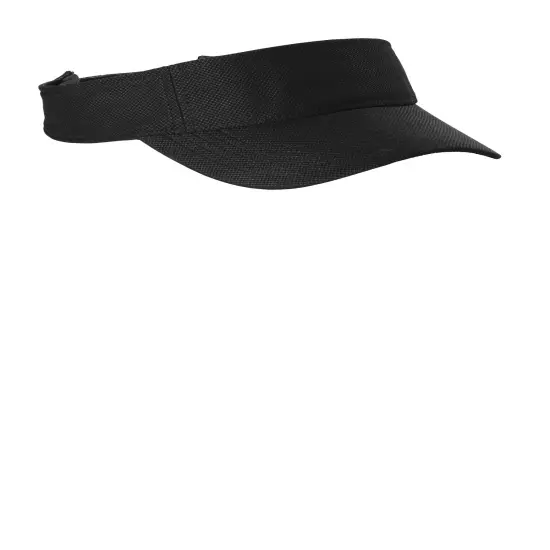 Sport-Tek&reg; Action Visor Black {1}