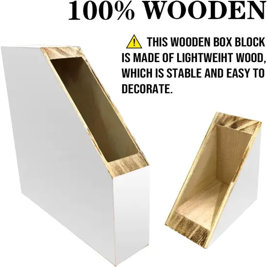 Everyday Is A New Beginning Farmhouse Sunflowers Wooden Sign Desk Decor,Inspirational Wood Block Sign Desk Decorations for Home Bedroom Dorm Office Desk Shelf Table Decor {2}