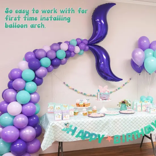 Balloon Arch Kit, 82ft Easy DIY Balloon Decorating Garland Strip and 500Pcs Glue Point Dots Tape for Balloon Arch, Decorations Making {5}