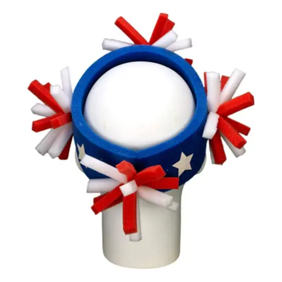 USA Pompoms Headband Fun & Patriotic Party Accessory {5}