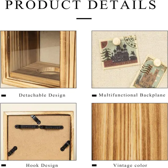 9" Baseball 12" Softball Display Case for Balls Homerun Shadow Box Frame Wall Mount Small Stand Holder Cubes Memorabilia Clear Sport Collectibles Single Gifts for Boys Carbonized {4}