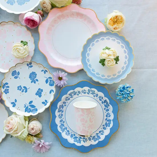 PETAL PINK ELEGANT FLORAL CUPS {3}