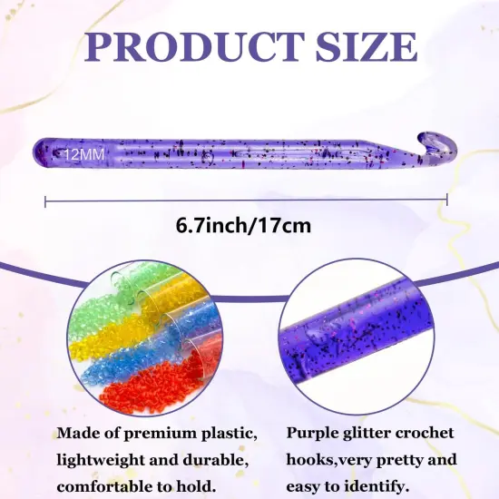 Hobekoee 25mm Large Crochet Hook {5}