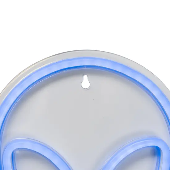 Northlight LED Alien Neon Lighted Wall Art - 16.75" Blue {7}