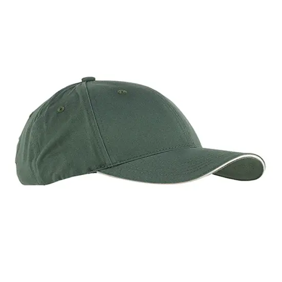 Big Accessories&reg; Twill Sandwich Baseball Cap FOREST/ STONE {3}