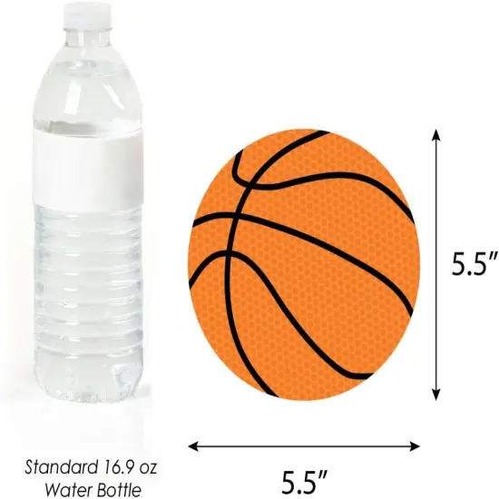 Nothin' but Net - Basketball Decorations DIY Baby Shower or Birthday Party Essentials - Basketball Birthday Decorations - Party Decorations - Set of 20 {5}