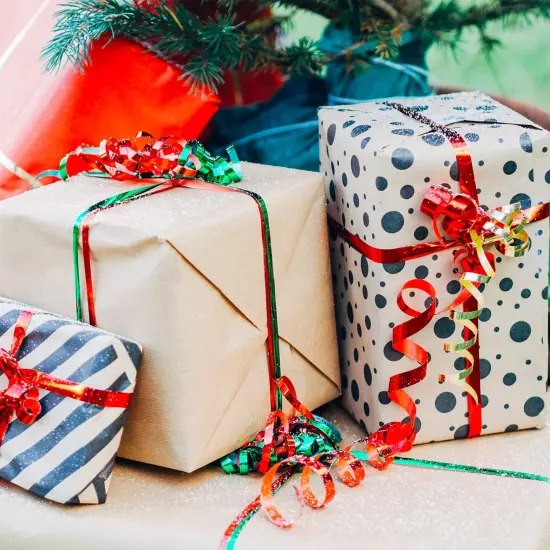 4 Pack Curling Ribbon, 1000 Yard Metallic Curling Ribbon Balloon Ribbon Gift Wrap Ribbon {2}