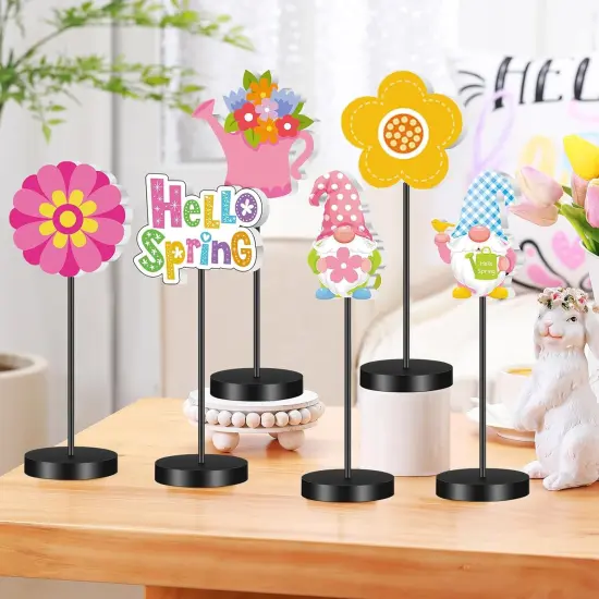 6 Pcs Spring Table Decor Spring Decoration for Table Centerpieces {3}