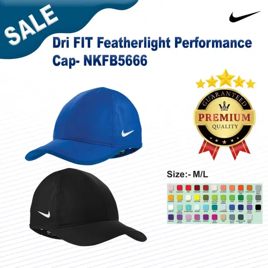 Nike&reg; Dri FIT Featherlight Performance Cap Anthracite {3}
