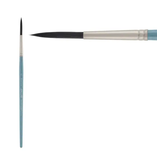 Creative Mark Mimik Professional Watercolor Brushes - Script Liner # 8 - 3 Pk - Synthetic Squirrel Hair - Natural Bristle Artist Brushes for Watercolors, Gouache & Acrylics - Imitates Natural Squirrel & Sable Hair {4}