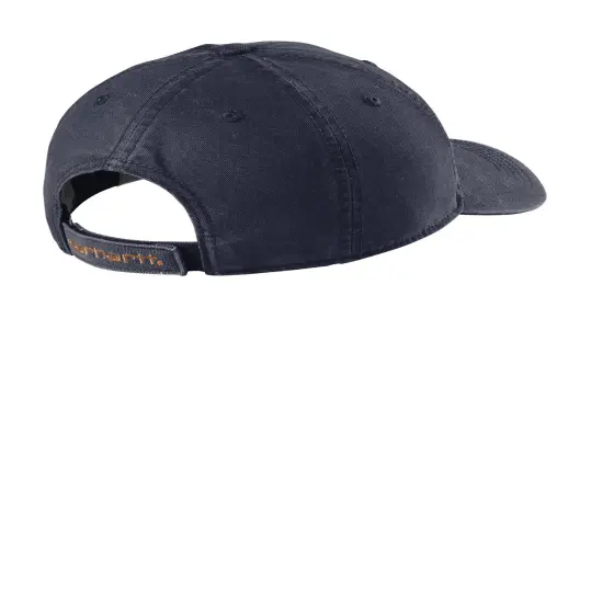 Carhartt&reg; Cotton Canvas Cap Navy {2}
