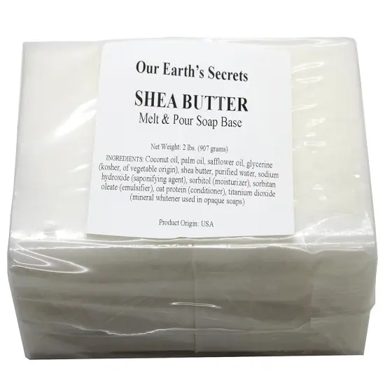 Shea Butter - 2 Pound Melt and Pour Soap Base {1}