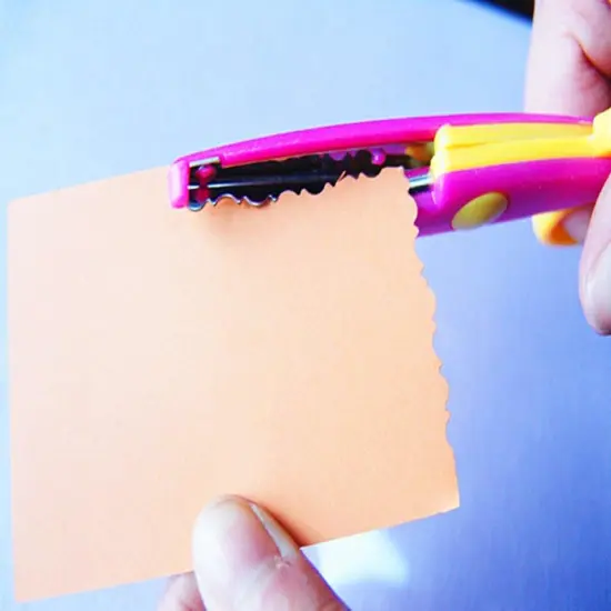 Lacework Wavy Paper Edger Scissors Pinking Shears Set for Handcraft Works(6pcs,Different Cutting Effects) {5}