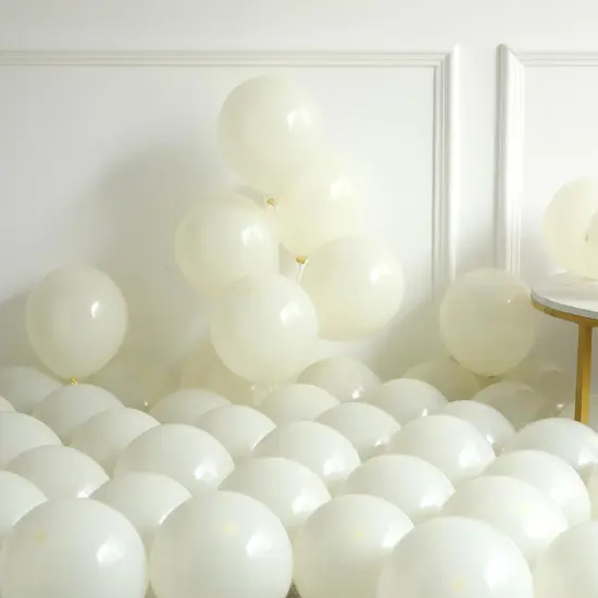 Dusty Blue Balloon Arch Garland Kit, 141pcs Dusty Blue & Ivory White Balloons {3}