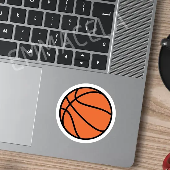 (3Pcs)Basketball Sticker Basketball Decals, Sport Sticker,Gift for Basketball Players, Basketball Fan,Basketball Team&ndash; Waterproof Vinyl Decal for Books Laptop Phones Tumblers Water Bottles {3}