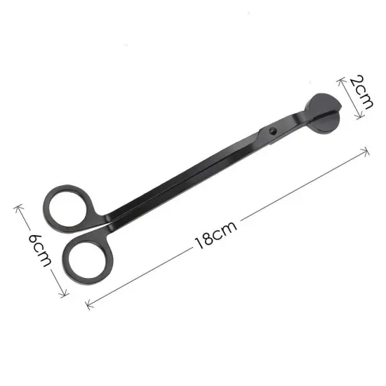 Candle Wick Trimmer , Wick Clipper Cutter Scissor (Matte Black) {2}