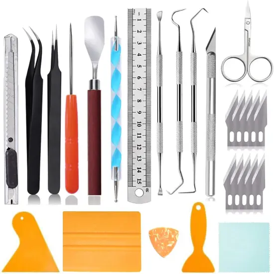 Weeding Tools for Vinyl: 27 PCS Premium Vinyl Weeding Tools Scrapbooking Tools Kit {1}