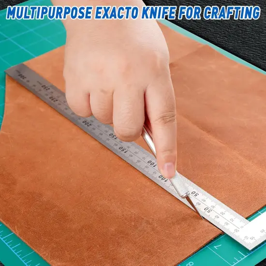 100 PCS Exacto Knife Blades, SK5 Carbon Steel {3}