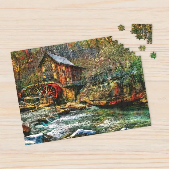 Old Mill 1000-Piece Puzzle {4}