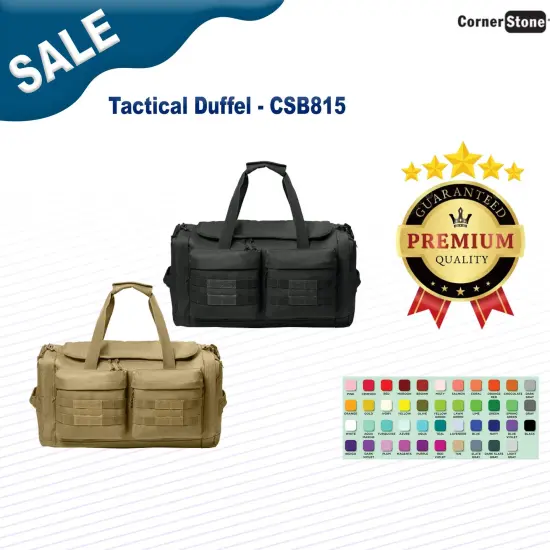 CornerStone&reg; Tactical Duffel Coyote Brown {2}