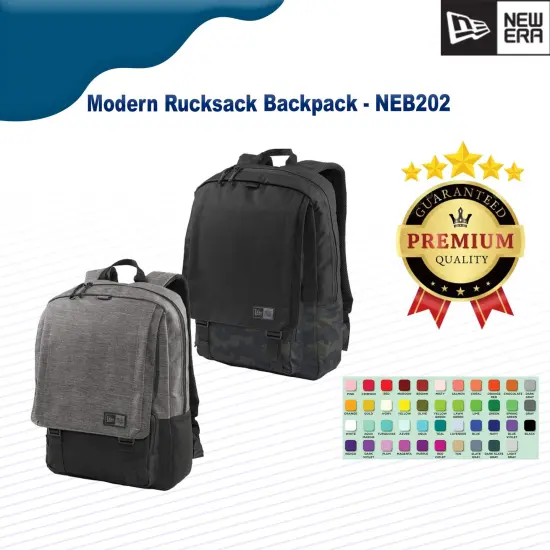 New Era&reg; Modern Rucksack Backpack Black Tw He/Bk {2}