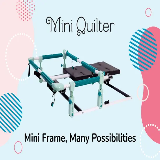 Grace Mini Quilter Long Arm Quilting Machine {2}