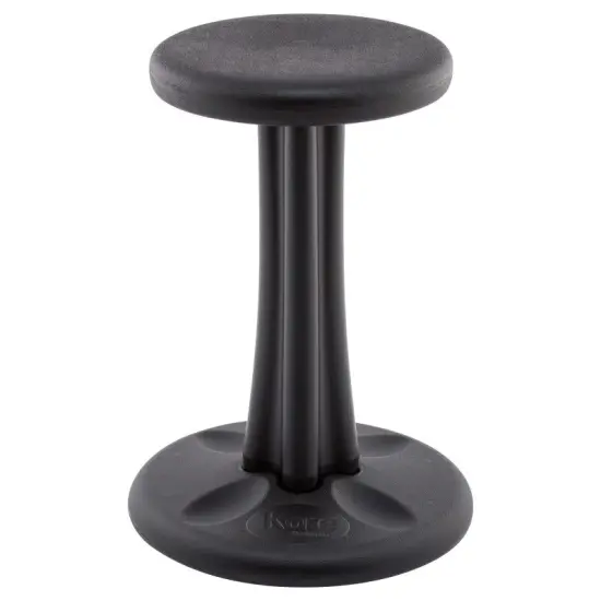 Pre-Teen Wobble Chair 18.7", Black {1}