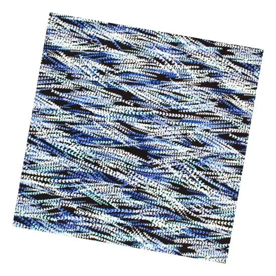 Fronds In The Wind Printed Spandex Fabric {3}