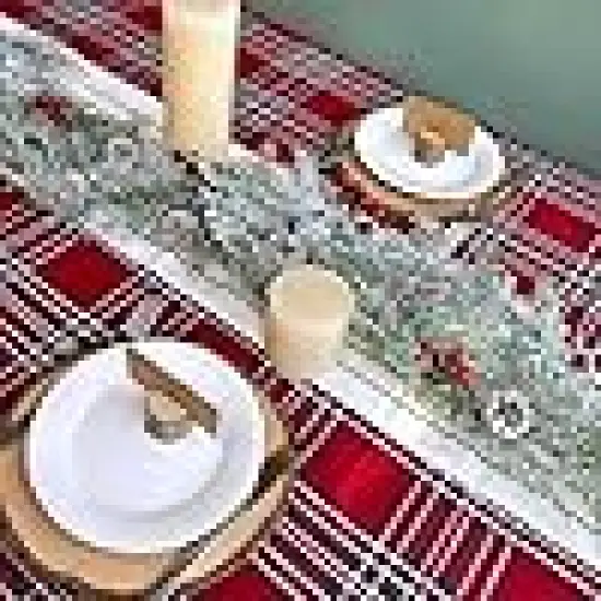 Christmas Wedding Winter Holiday Party Table Runner Mantle {6}