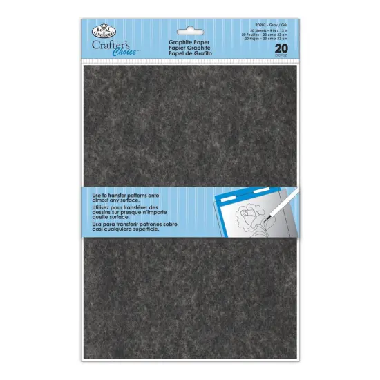 RD207 | Gray Graphite Paper - 20 Sheets {1}