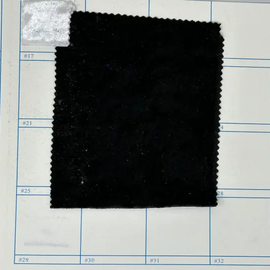 1 Yard Crushed Velvet Velour Stretch Fabric Soft Plush Polyester 58/60" Inch Width Charcoal {2}