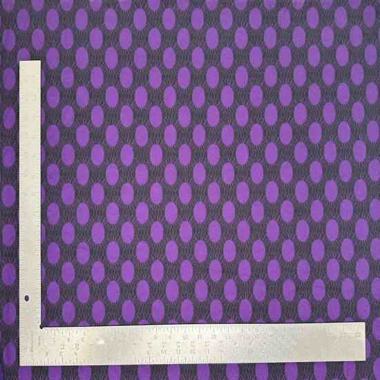 1 Yard Techno Crepe Knit Geometric Fabric Soft Stretch Textured 58"-60" Width purple {1}