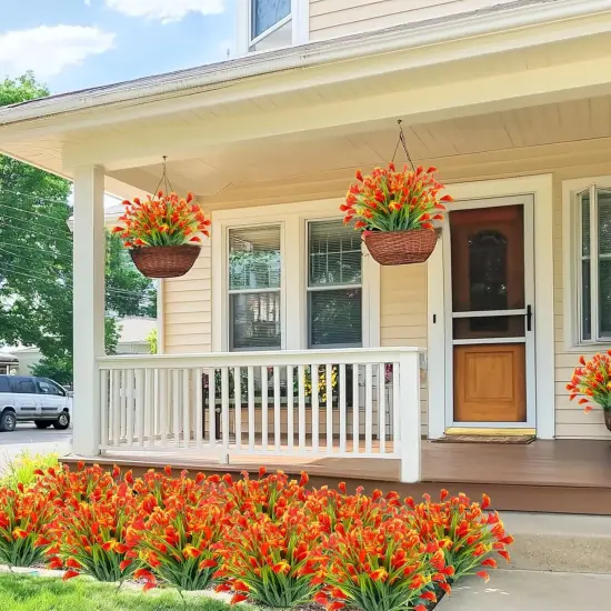 20 Bundles Calla Lily (500 Heads) Fall Artificial Flowers {5}