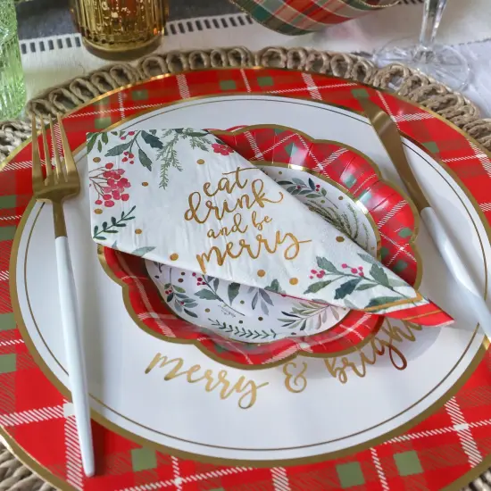 Kate Aspen Christmas 13&rdquo; Charger Plate Placemat {3}
