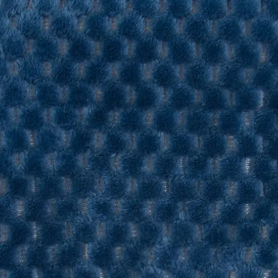 Tadpoles Popcorn Plush Sherpa Baby Blanket - Dark Blue | 30" x 40" | Made of 100% Polyester | Soft, Breathable & Durable | Ideal as a Baby Swaddle Blanket, Crib Blanket, Receiving Blanket & More {4}