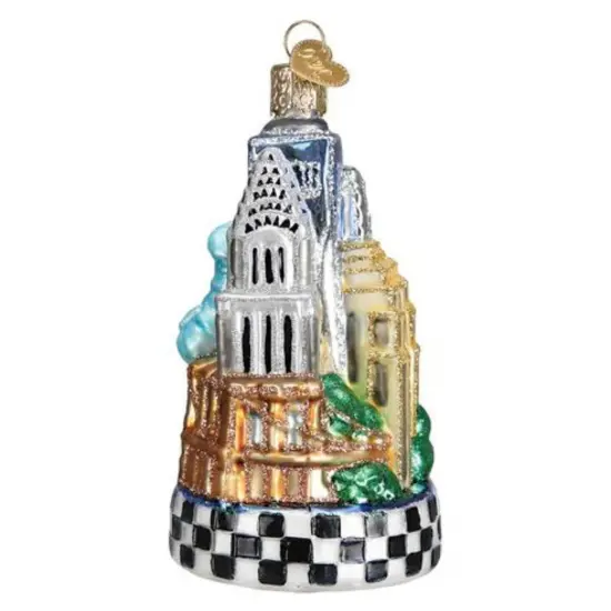 Old World Christmas 4.25 In New York City Christmas Tree Ornament , Statue Liberty America Multicolored {2}