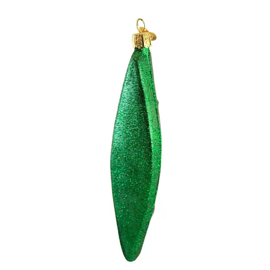 Old World Christmas 6.25 In Green Canoe Tree Ornament , Ornament Paddles Water Multicolored {2}