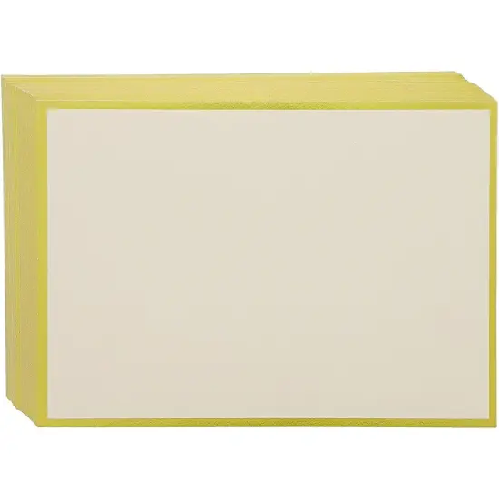 48 Pack Blank Invitation Cards and Envelopes for Thank You Note, Gold Foil Border, 4 x 6 Inch {5}