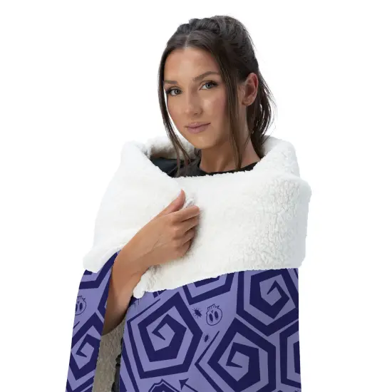 Warner Brothers Beetlejuice Silk Touch Sherpa Throw Blanket Creepy Crawlies {3}