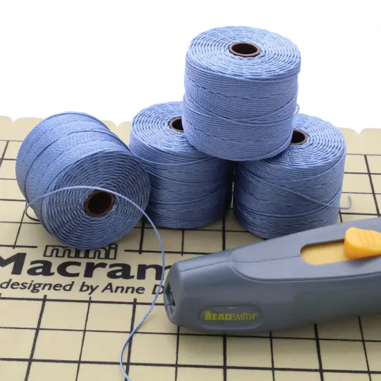 The Beadsmith Beadcord Tube of 4 Montana {6}