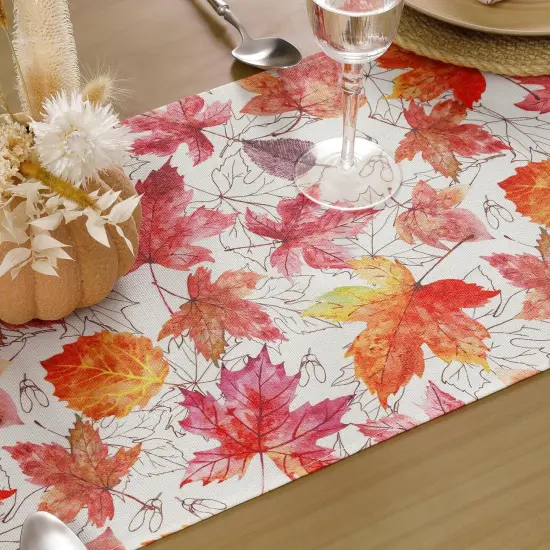 Maple Leaf Table Runners {5}
