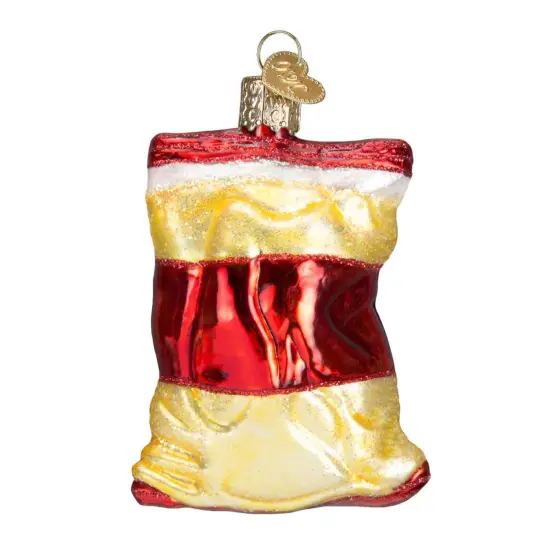 Old World Christmas 3.5 Inch Bag Of Chips Christmas Tree Ornament , Snack Junk Food Potato Multicolored {2}