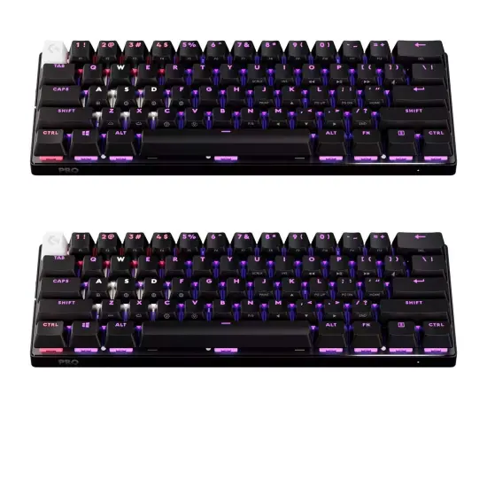 Logitech PRO X 60 Wireless Gaming Keyboard Black {1}