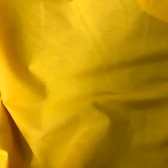 1 Yard Poly Cotton Fabric in Mango Yellow Lightweight, Bright & Soft, 58/59" Width {2}