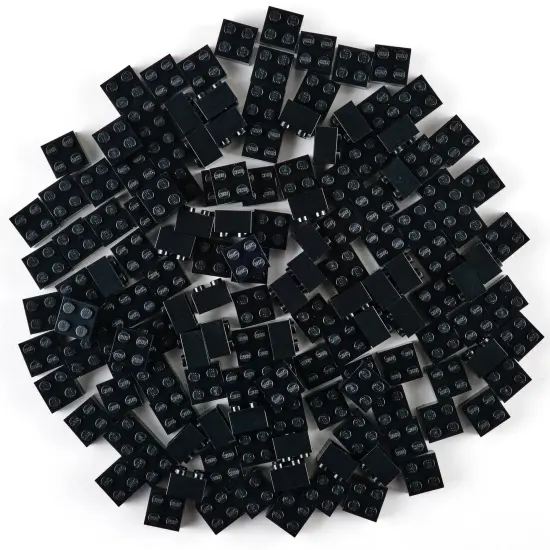 Strictly Briks Classic Bricks Starter Kit, Black, 144 Pieces, 2x2 Inches, Building Creative Play Set for Ages 3 and Up, 100% Compatible with All Major Brick Brands {1}