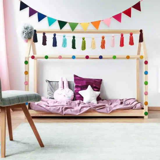 5 Pieces Colorful Rainbow Garland Banner {1}