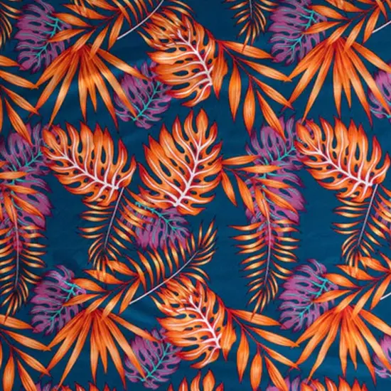 72" L x 45" W All Over Split Leaves Rayon Sarong with Fringes Lime {7}