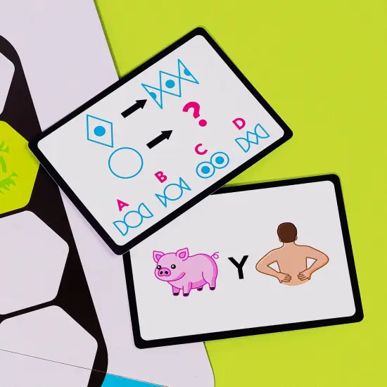 Professor Puzzle: Einstein: The Board Game - A Fast-Paced Puzzle-Solving Race, Brain Teasers, Category Challenges, Family & Kids Ages 4+, 2-10 Players {7}